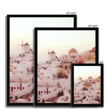 Load image into Gallery viewer, Santorini Dreams Framed Print