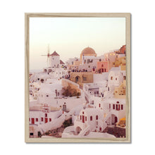 Load image into Gallery viewer, Santorini Dreams Framed Print