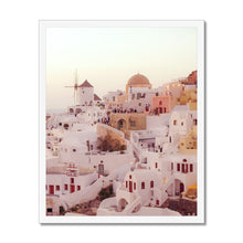 Load image into Gallery viewer, Santorini Dreams Framed Print
