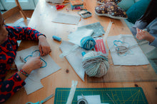 Load image into Gallery viewer, Sewing Workshop 30/04 April school break. Pay deposit only now (total €85 for 8 hour day camp).
