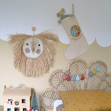 Load image into Gallery viewer, Christmas Stocking with Felt Face