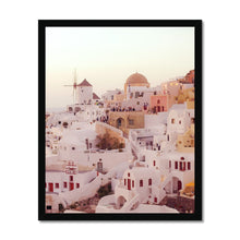 Load image into Gallery viewer, Santorini Dreams Framed Print