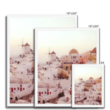 Load image into Gallery viewer, Santorini Dreams Framed Print