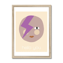 Load image into Gallery viewer, Hello you Framed Print