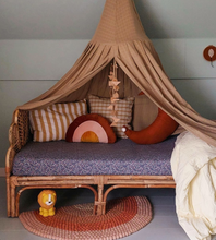 Load image into Gallery viewer, Felt Shapes Hanger - 3 strand wooden bar hanging