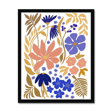 Load image into Gallery viewer, Garden Clematis Framed Print