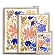 Load image into Gallery viewer, Garden Clematis Framed Print