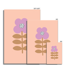 Load image into Gallery viewer, Flower Stem Lilac Fine Art Print

