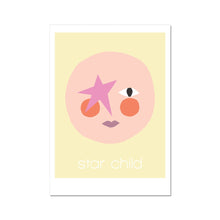 Load image into Gallery viewer, Star Child Mellow Yellow - Fine Art Print