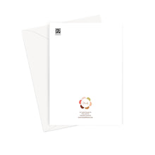 Load image into Gallery viewer, Lilac leaves Greeting Card