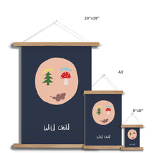 Load image into Gallery viewer, Wild Child Fine Art Print with Hanger