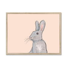 Load image into Gallery viewer, Hey Bunny Framed Print