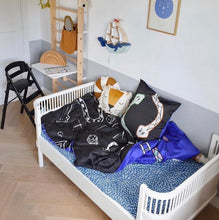 Load image into Gallery viewer, 5 Piece Duvet Set - Organic Cotton Bedding Snakes n'Ladders Design