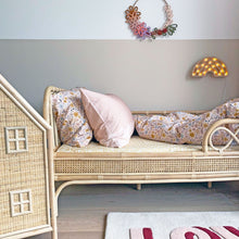 Load image into Gallery viewer, MOON FLOWER Bedding Bundle: Organic Duvet Set with Fitted Sheet (SOLD OUT!)