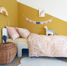 Load image into Gallery viewer, MOON FLOWER Bedding Bundle: Organic Duvet Set with Fitted Sheet (SOLD OUT!)