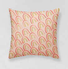 Load image into Gallery viewer, Cushion - Swans+Rainbows - Version 2