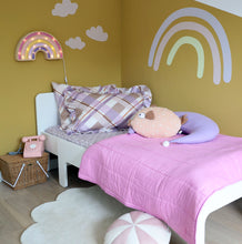 Load image into Gallery viewer, Ruffle Edged Pillowcase Lilac and Earth