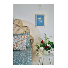 Load image into Gallery viewer, Rain Drops in Blue Fine Art Print