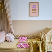 Load image into Gallery viewer, Flower Stem Lilac Framed Print.