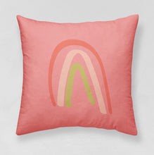 Load image into Gallery viewer, Cushion - Swans+Rainbows - Version 1