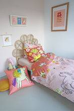 Load image into Gallery viewer, Red Stem Flower Framed Print