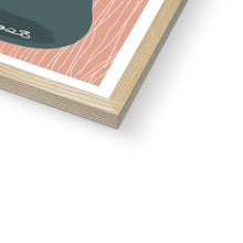 Load image into Gallery viewer, Face Vase - muted tones Framed Print