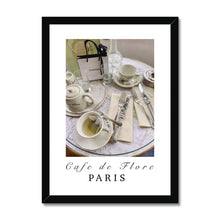 Load image into Gallery viewer, Café de Flore Framed Print