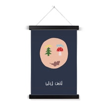 Load image into Gallery viewer, Wild Child Fine Art Print with Hanger