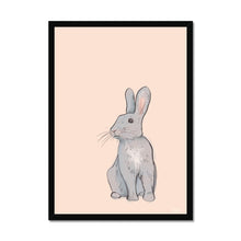 Load image into Gallery viewer, Hey Bunny Framed Print