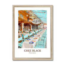 Load image into Gallery viewer, Chez Black - Positano Framed Print