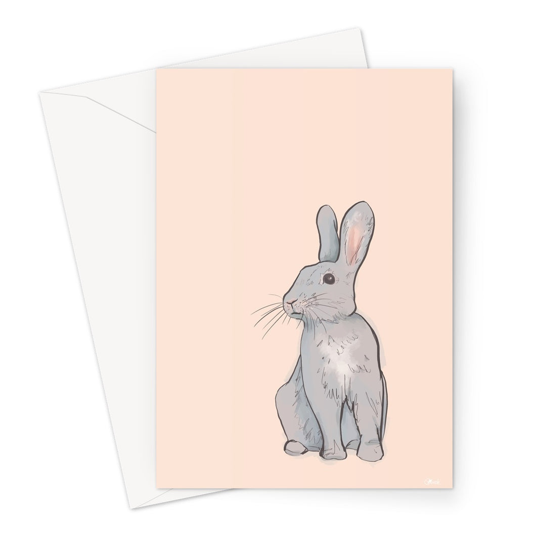 Hey Bunny Greeting Card