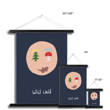 Load image into Gallery viewer, Wild Child Fine Art Print with Hanger