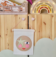 Load image into Gallery viewer, Felt Face Banner - Star Child.