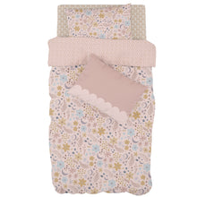 Load image into Gallery viewer, MOON FLOWER Bedding Bundle: Organic Duvet Set with Fitted Sheet (SOLD OUT!)