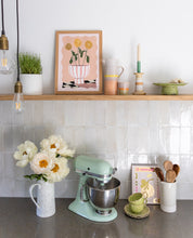 Load image into Gallery viewer, Three Dahlias Fine Art Print
