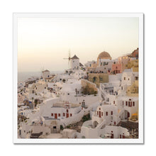 Load image into Gallery viewer, Oia Sundown Framed Print
