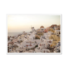 Load image into Gallery viewer, Oia Sundown Framed Print
