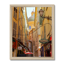 Load image into Gallery viewer, Nice Old Town Framed Print
