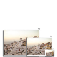Load image into Gallery viewer, Oia Sundown Framed Print
