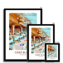 Load image into Gallery viewer, Chez Black - Positano Framed Print
