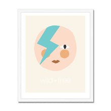 Load image into Gallery viewer, Wild+Free Framed Print.
