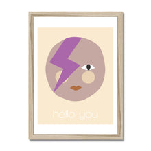 Load image into Gallery viewer, Hello you Framed Print
