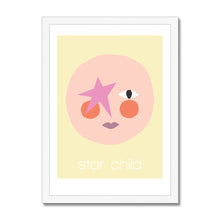 Load image into Gallery viewer, Star Child Framed Print
