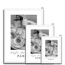 Load image into Gallery viewer, Café De Flore Noir Framed Print
