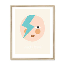 Load image into Gallery viewer, Wild+Free Framed Print.

