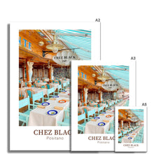 Load image into Gallery viewer, Chez Black - Positano Photo Art Print
