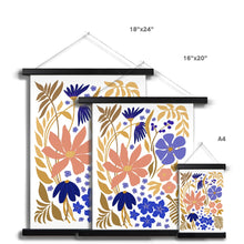 Load image into Gallery viewer, Garden Clematis Fine Art Print with Hanger
