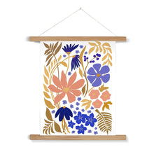 Load image into Gallery viewer, Garden Clematis Fine Art Print with Hanger
