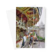 Load image into Gallery viewer, Sacré-Coeur Carousel Greeting Card

