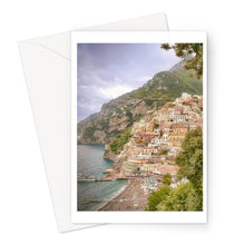 Load image into Gallery viewer, Positano Town Greeting Card
